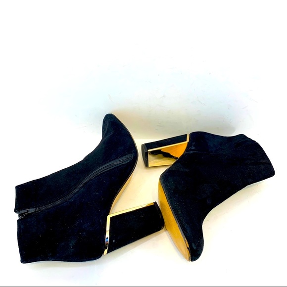 DUNES London Women’s Head Over Heels Perly Block Heel Ankle Boots Size 10 - Picture 13 of 16